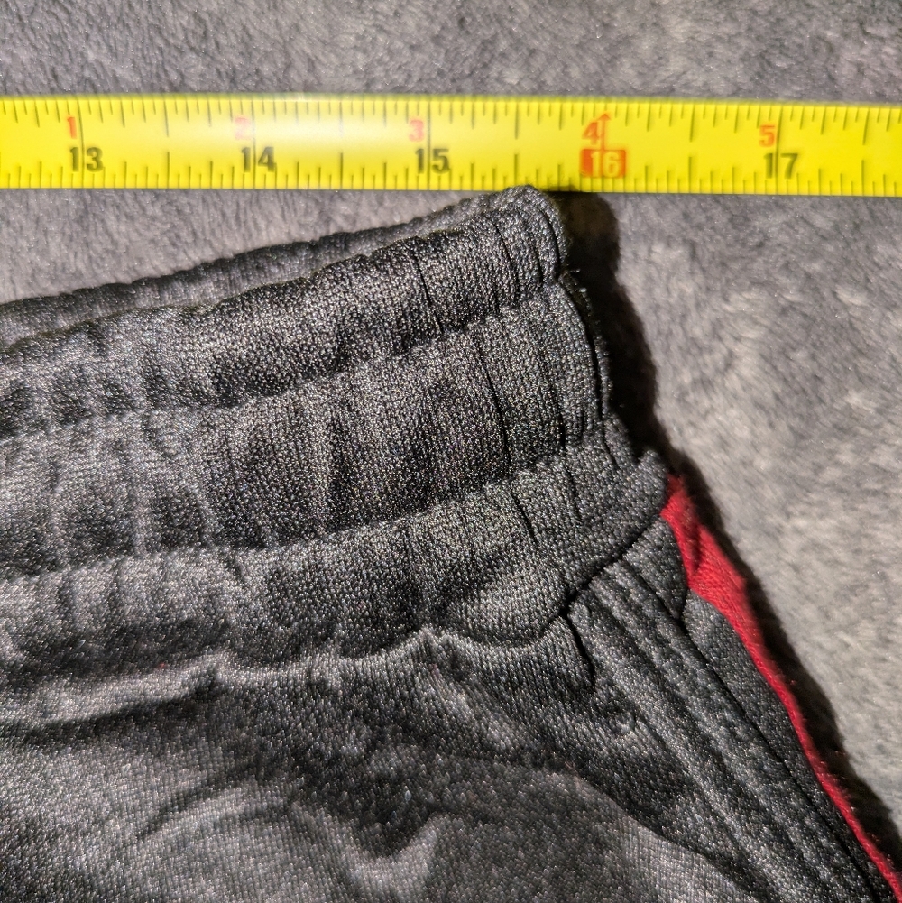 Black Track Jacket with Pink, Orange & Yellow Stripes - Picture 8 of 12